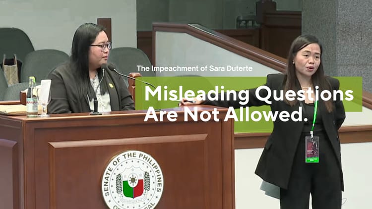 “Misleading Questions Are Not Allowed”: Heated Exchange Between Lawyers Marks VP Sara Impeachment Trial
